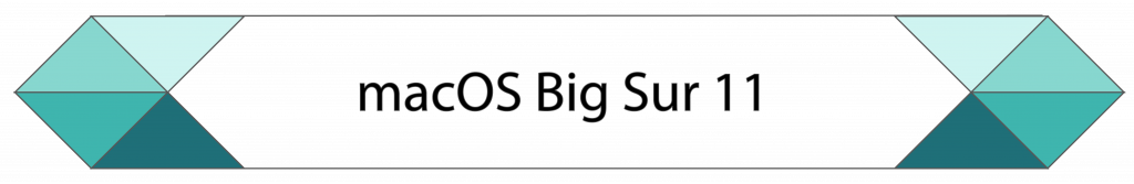 macOS Big Sur 11