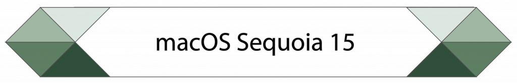 macOS Sequoia 15