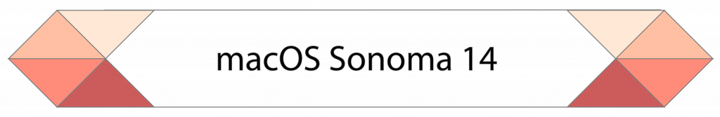 macOS Sonoma 14