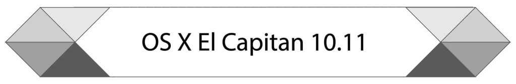OS X El Capitan 10.11